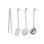 Alessi Convivio 4 Utensil Set