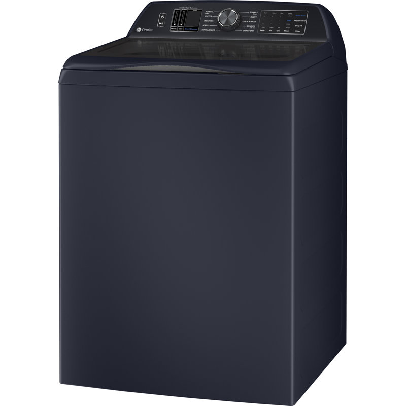 GE Profile 5.4 cu. ft. ENERGY STAR Top Load Washer with Smarter Wash Technology and Adaptive SmartDispense  + 7.3 cu. ft. ENERGY STAR Smart Electric Dryer with Fabric Refresh