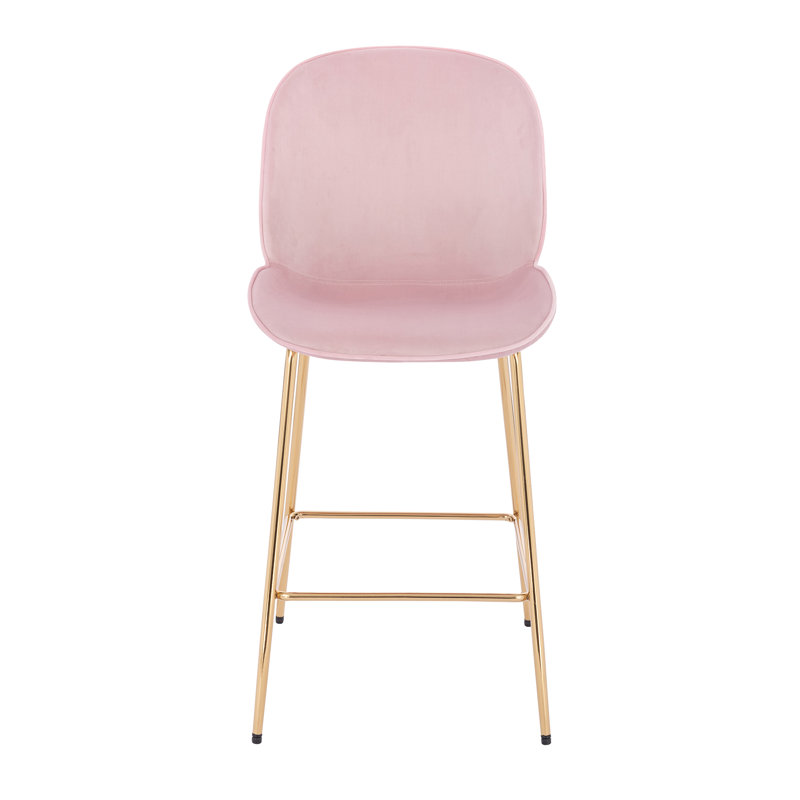 Tabouret Lotus, Rose
