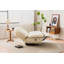 Fauteuil inclinable en cuir Albia-869990386
