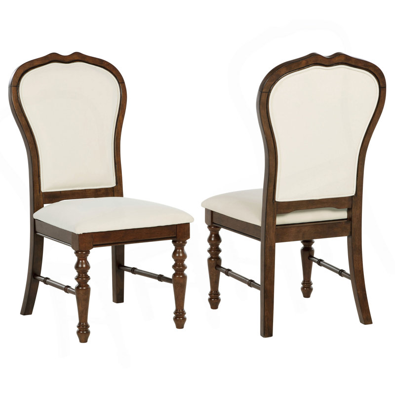 Ensemble de 2 chaises d'appoint rembourrées Claire Rich