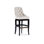 Lauren Upholstered Stool with Solid Wood Frame
