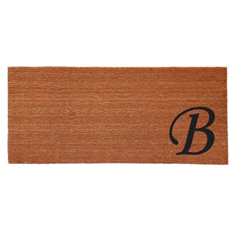 Zebrowski Non-Slip Doormat, B, Rectangle 2' x 4'