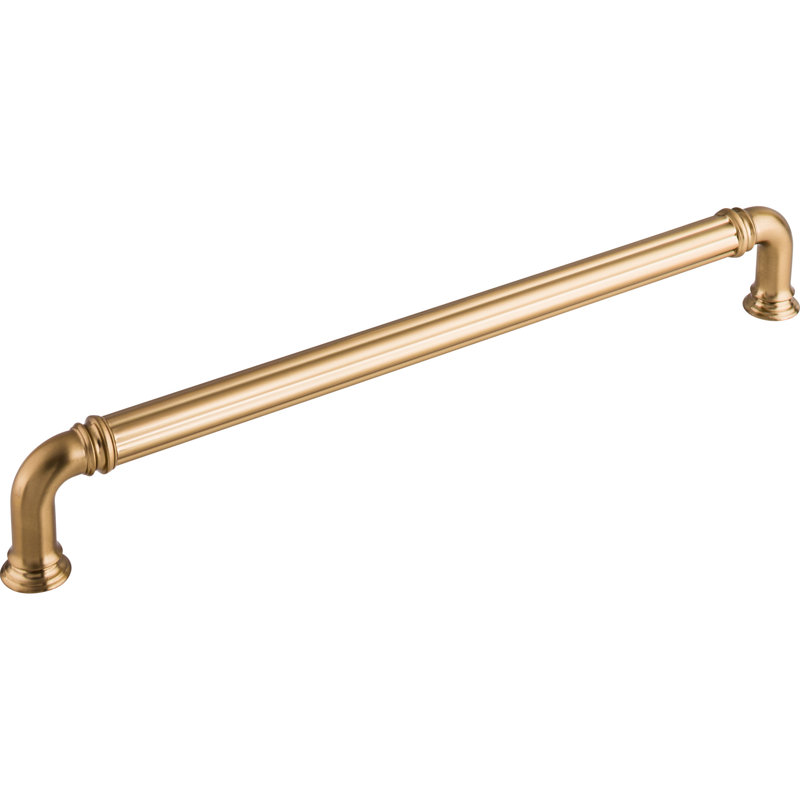 Honey Bronze 18" Polished Appliance Handle with Mounting Hardware