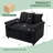 Chenille Oversized Accent Armchair-1383082148