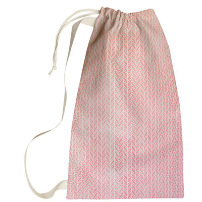 Sac à linge chevrons