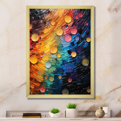 Franoise Compact Discs Shimmering Beats III - Print on Canvas