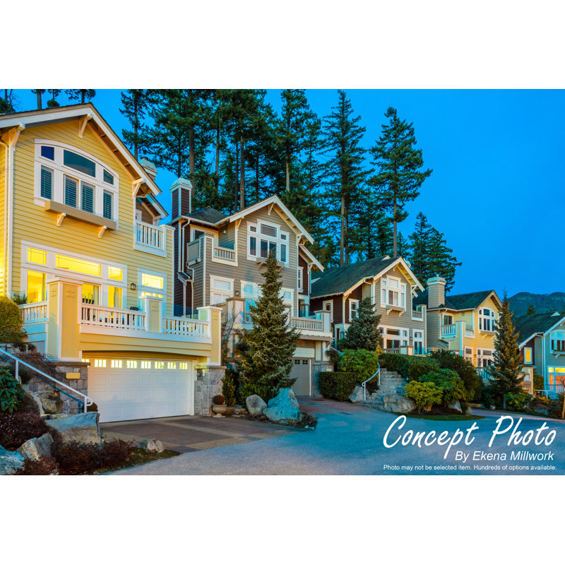 Standard Carmel Architectural Grade PVC Bracket with Block Ends