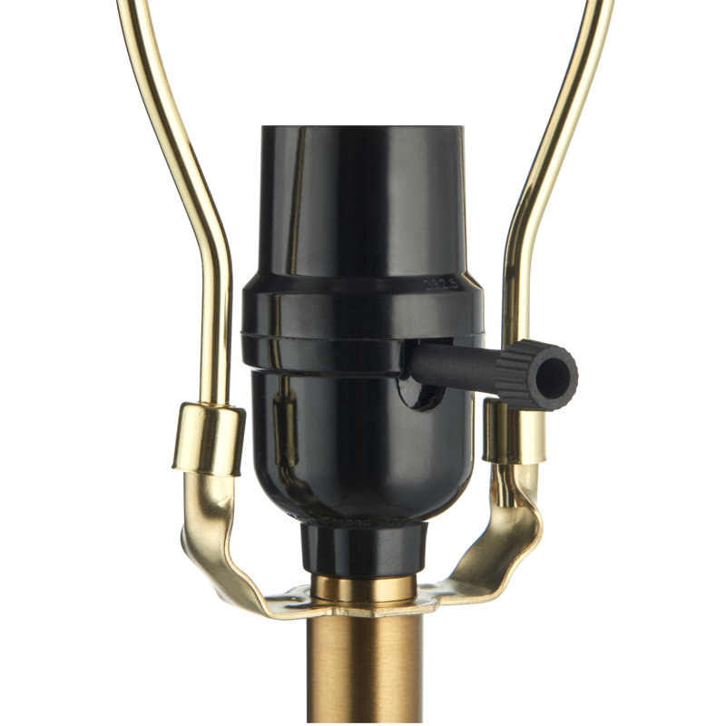 Ensemble de lampes de table en céramique à intensité variable 21,5 po avec ports USB Juno et type C