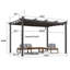 4m x 3m Aluminum Pergola-1653656839