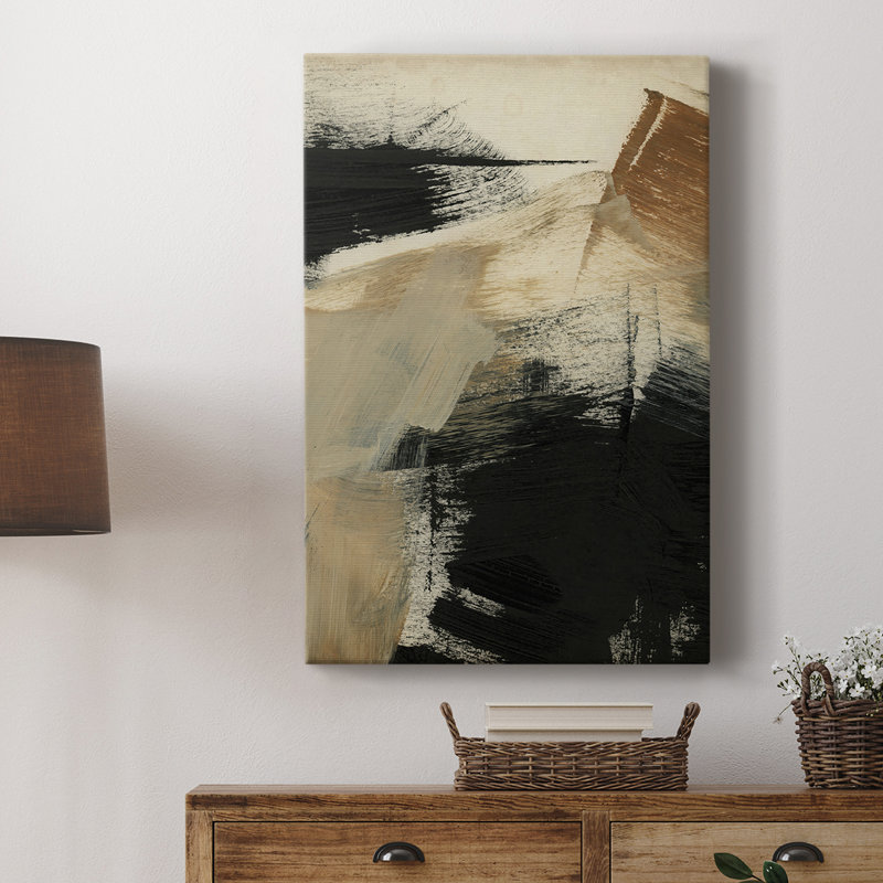 Baked Paintstrokes III - galerie sur mesure, H 48 po x l 32 po