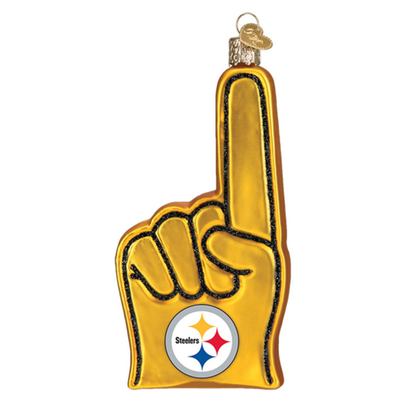 Ornement suspendu en mousse NFL, Pittsburgh Steelers