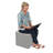 Pro Series Upholstered Square Ottoman 18" Height-101256109