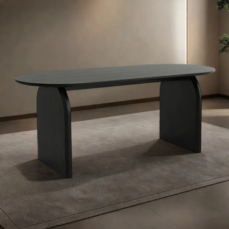 Table de salle à manger French French, H 29,53 po x L 70,87 po x l 31,5 po