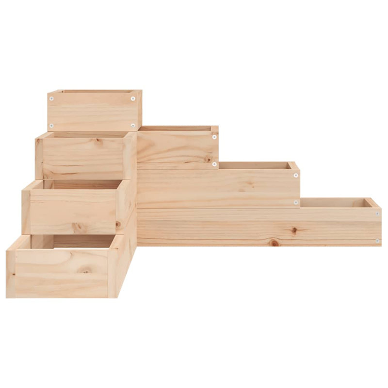 Aishe Planter Box, Brown, 36cm H x 80.5cm W x 79cm D