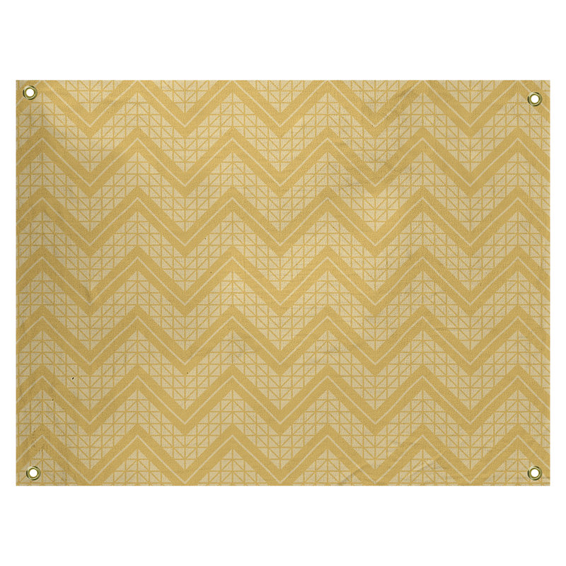 Tapisserie Stephenie, H 26 po x l 36 po, Jaune