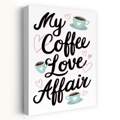 Affiche murale abstraite contemporaine Affair