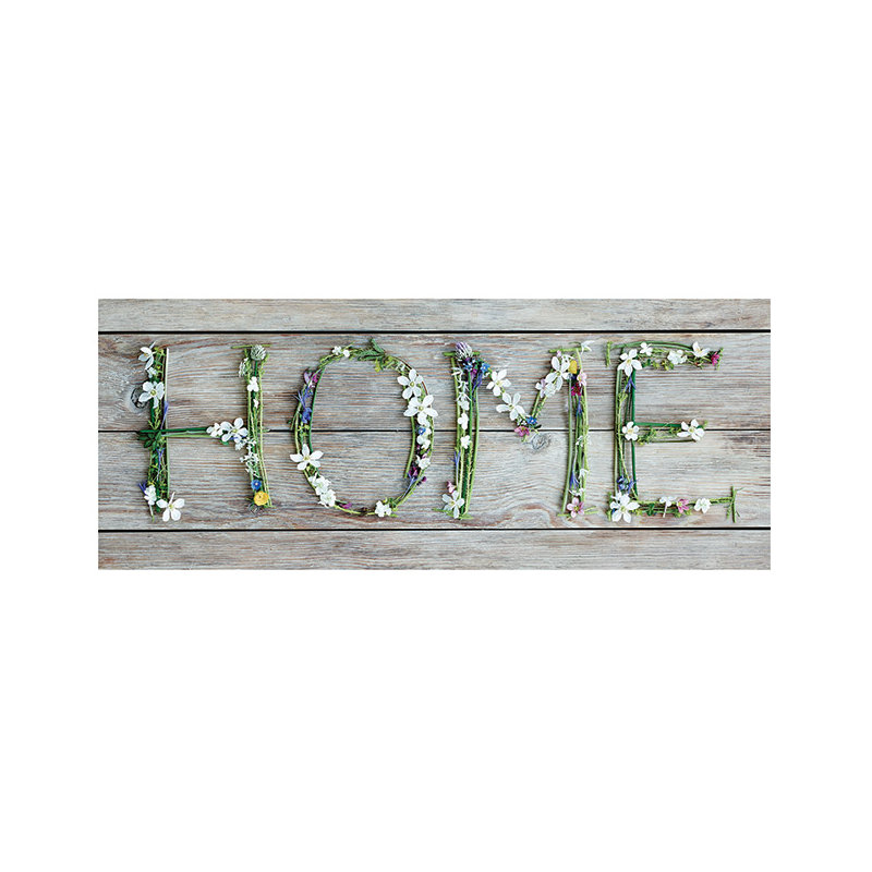 Home Floral by Howard Shooter - No Frame Print, Paper