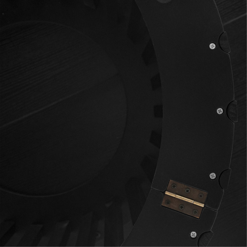 Round Coffee Table, Black