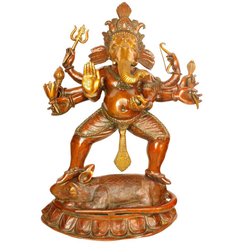 Ashtabhujadhari Yuddha Ganesha, Brun