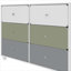 Liston 6 Drawer Chest with Custom Green and Pink Panel Design