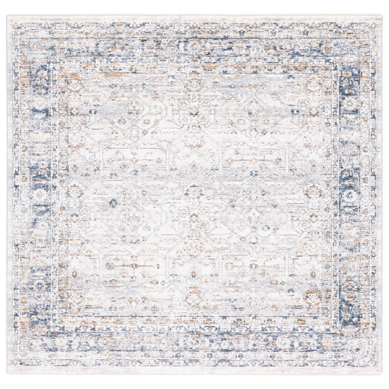 Gefell 600 Performance Oriental Rug, Square 6'