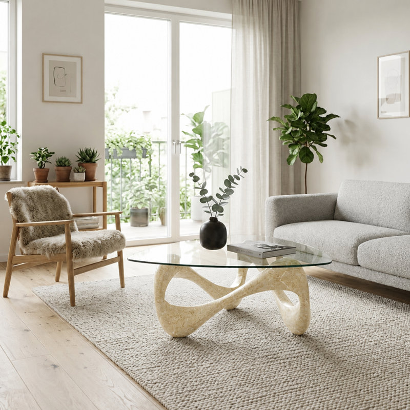 Barbosa Abstract Coffee Table
