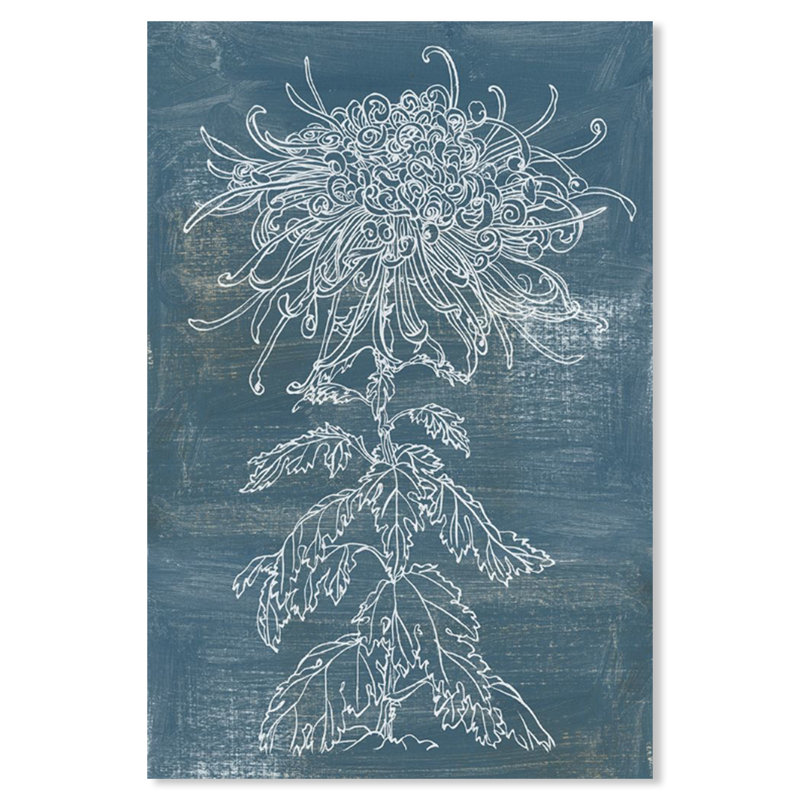 Indigo Dance I, reproduction d'art sur toile tendue sur toile tendue