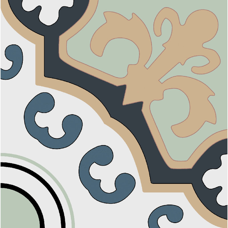 Ronda 10" x 10" Ceramic Singular Tile