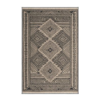 Washable Kapa Designs Hawaiian Area Rug