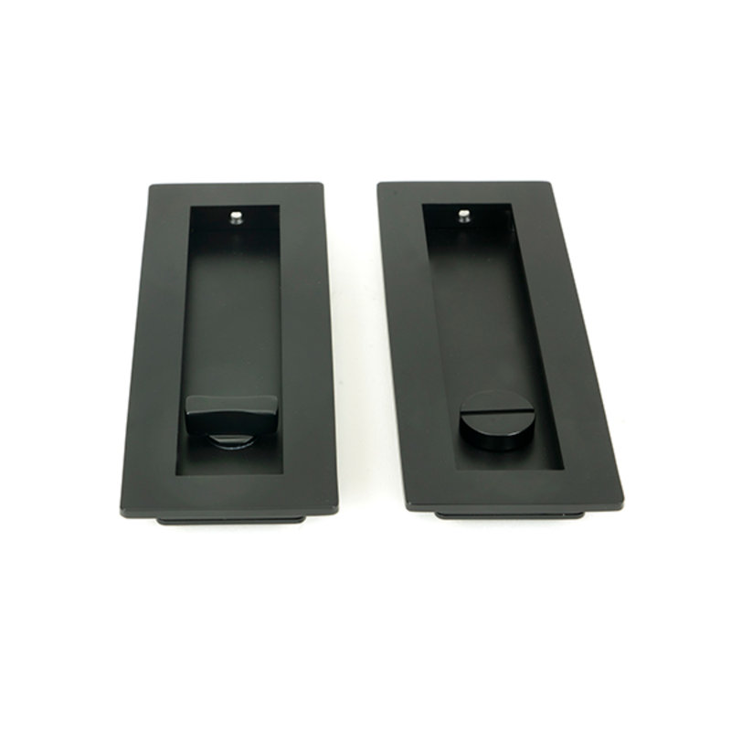 Door accessory, 17.5cm H x 6cm W x 1.3cm D, Matt Black