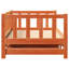 Pull-Out Day Bed Without Mattress Wax Brown-1353717045