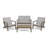 4Pc Outdoor Chat Set