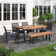 Alyah Rectangular 6 - Person 67.7'' Long Dining Set with Cushions