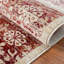 Mirabelle Floral Area Rug in Rust-2115374868