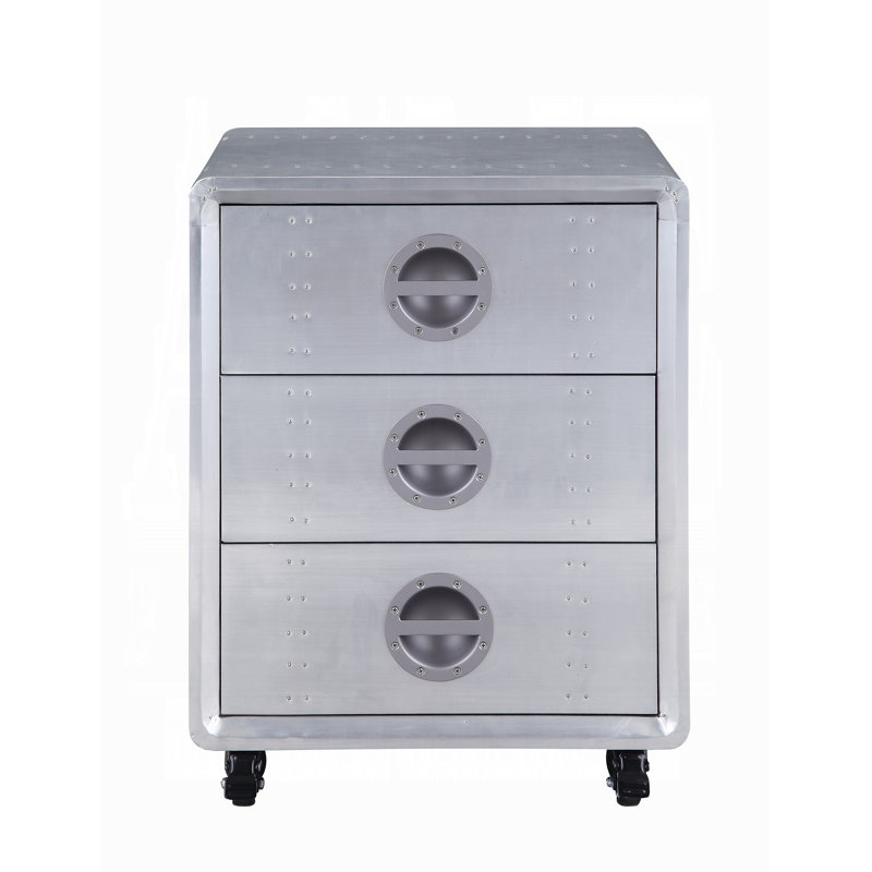 Brancaster 24" Aluminum Freestanding Office Cabinet