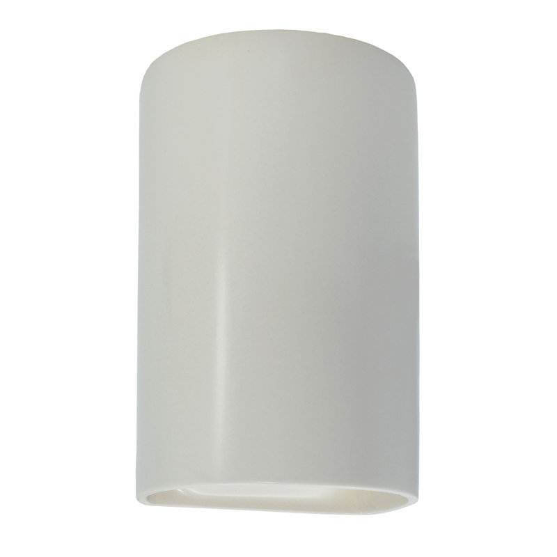 Applique murale encastrée 1 lumière à intensité variable Nomad, DEL intégrées, Blanc mat, H 9,5 po x l 5,75 po