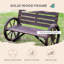 Banc de parc en bois-772600811