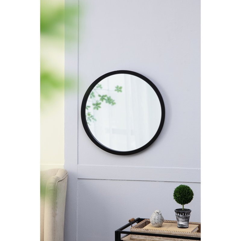 Miroir mural 20 po X, 19,49 po x 19,57 po, Noir