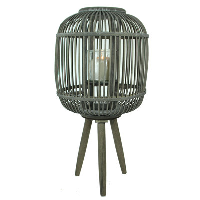 22.8'' H Wood Lantern