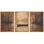 Foggy Lake Canoe Landscape Art