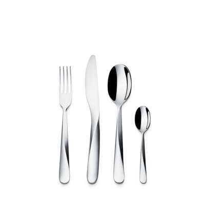 Alessi Giro Stainless Steel (18/10) Flatware Set - Service for 6