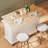 Kitchen Island With Sliding Drop Leaf For Bar Table, Kitchen Carts On Wheels With Storage, Towel Rack, Drawers Island Table For Kitchen, Dining Room, Zafreen-1295790935