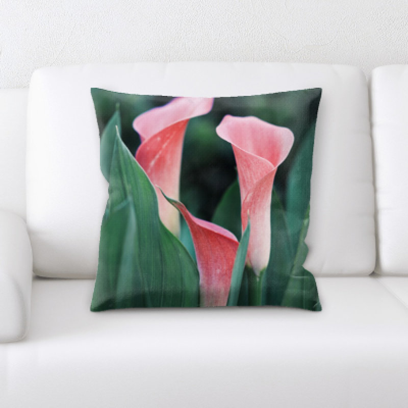 Leaves Square Pillow Cover & Insert