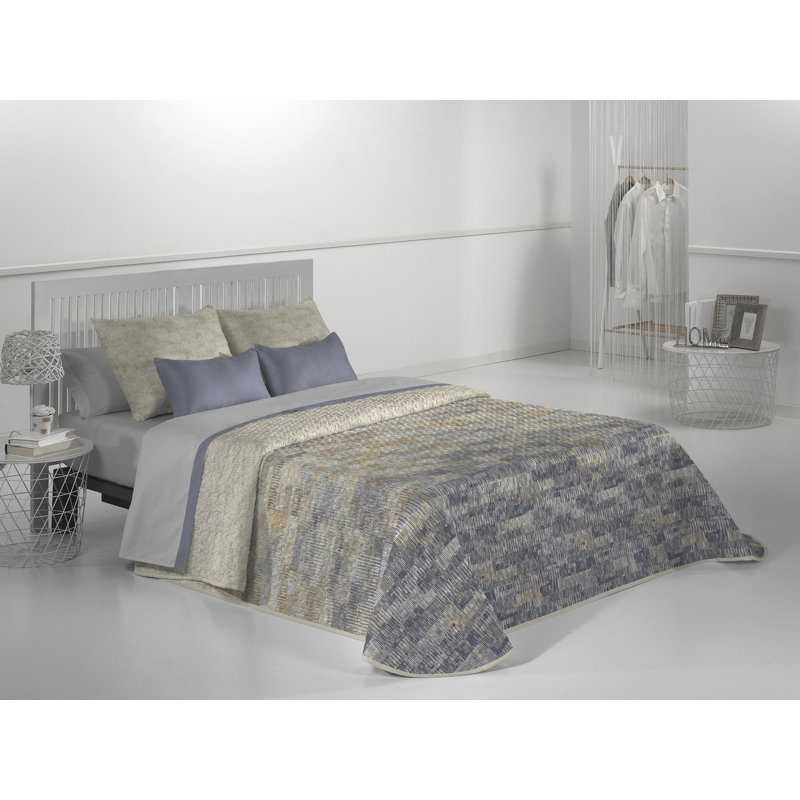 Goudeau Quilt, Grey, 270cm W x 270cm L