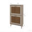 Armoire de rangement pour chaussures, étagère à 2 niveaux, spacieuse - standard
