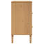 80cm Sideboard Rattan Look-93314880
