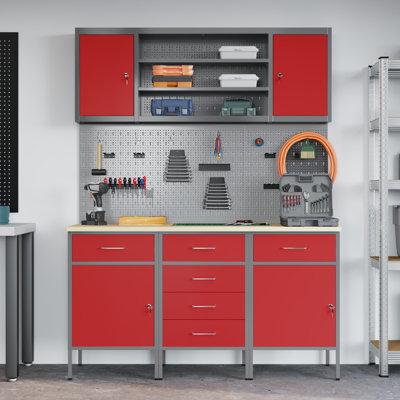 Work Cabinet with Drawer