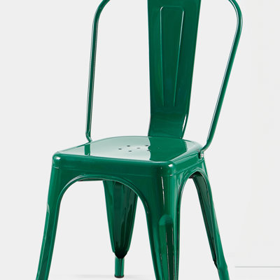 Kalya 18'' H Metal Stacking Side Chair
