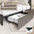 Eyve Metal Bookcase Bed-196413780-186465872